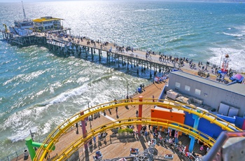 Santa Monica Pier, Los Angeles i USA