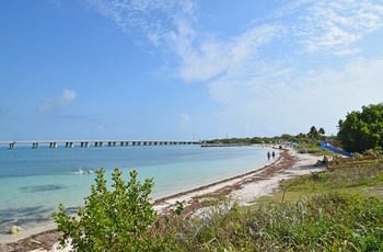 MC-tur Florida Rundt og Daytona - dag 9: Lille strand og en af de 42 broer over The Keys