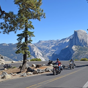 Highway 1 - på motorcykel i Yosemite National Park