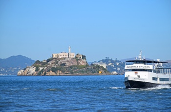 Highway 1 - På vej til det berygtede Alcatraz fængsel i San Francisco