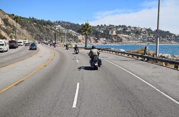 Highway 1 - Motorcykelkørsel på Pacific Coast Highway og langs Stillehavskysten