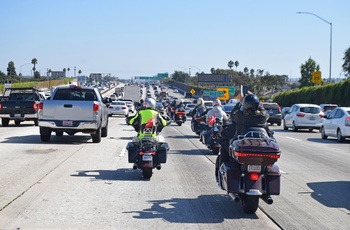 Highway 1 - motorcykelkørsel mod Los Angeles