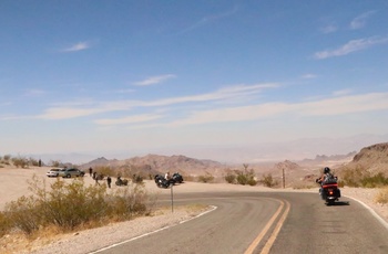 MC Route 66 og Arizona - På mc gennem Arizonas ørkenlandskab