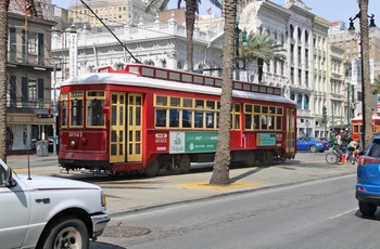 Sporvogn i New Orleans - USA