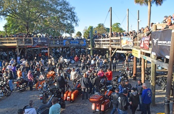 MC-tur Florida Rundt og Daytona - dag 4: Bikerstemning på vej gennem Florida