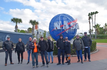 MC-tur Florida Rundt og Daytona - dag 5: Besøg i Kennedy Space Center