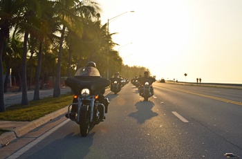 MC-tur Florida Rundt og Daytona - dag 9: Tidlig morgenkørsel fra Key West