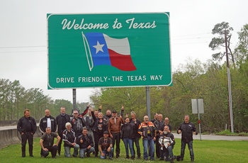 MC-tur Kyst til kyst - dag 9: Velkommen til Texas