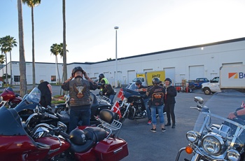 MC-tur Solrige Florida - dag 8: Orlando-Miami - Aflevering af motorcyklerne